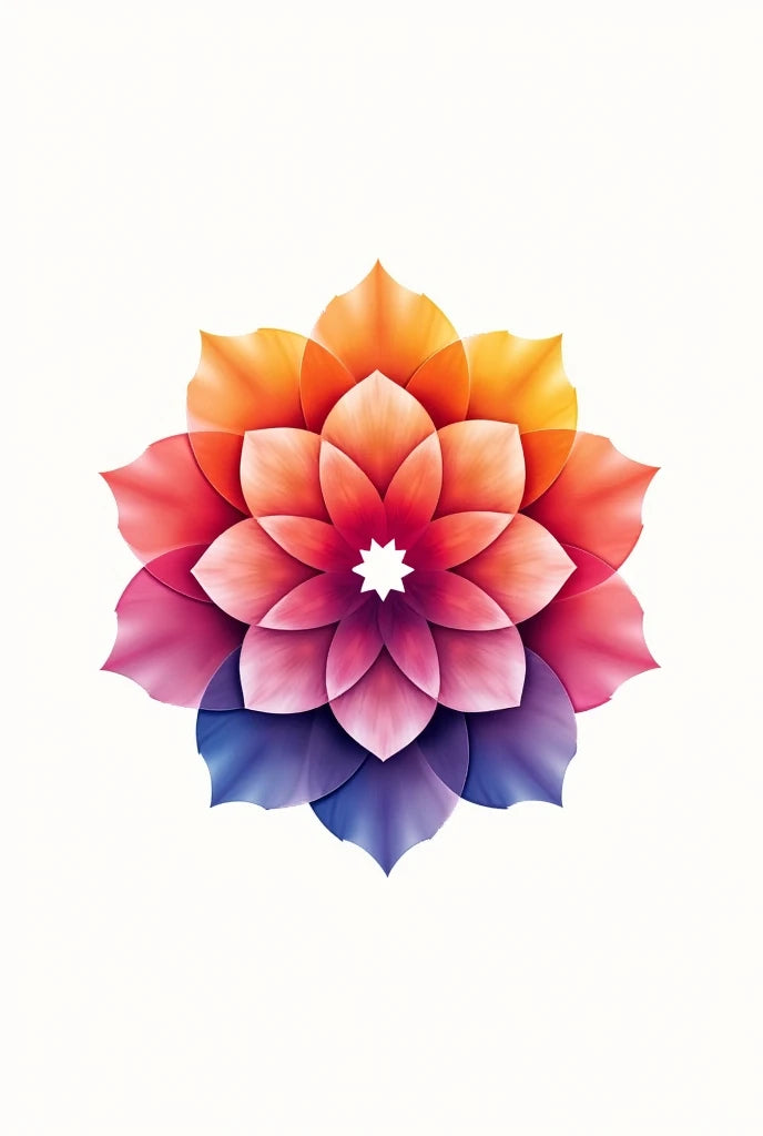 צביעה לפי מספרים - ציור פרח הרמוניה