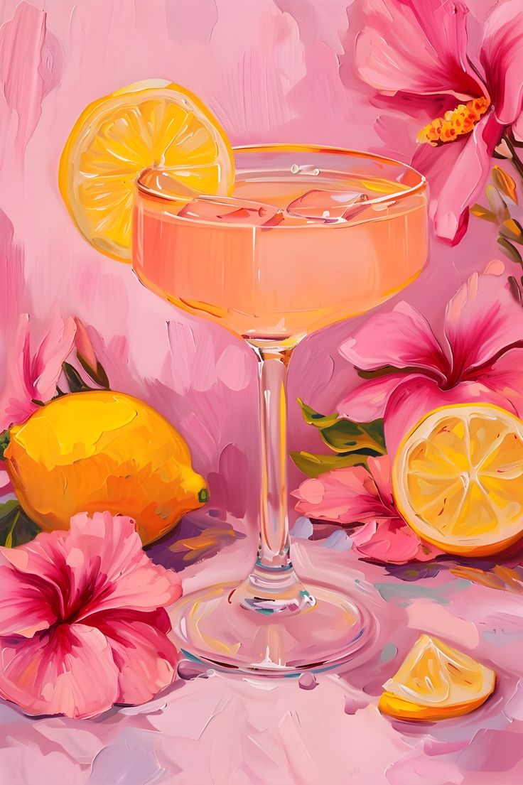 צביעה לפי מספרים – קוקטייל לימונדה טרופית