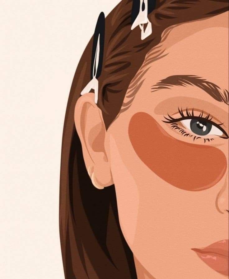 צביעה לפי מספרים - ציור רגע של שגרת טיפוח