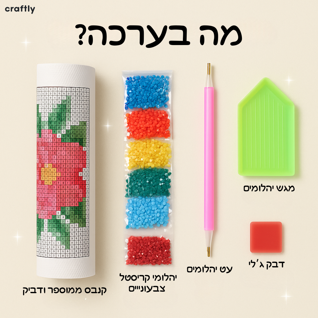 ציור יהלומים - אייל ביער