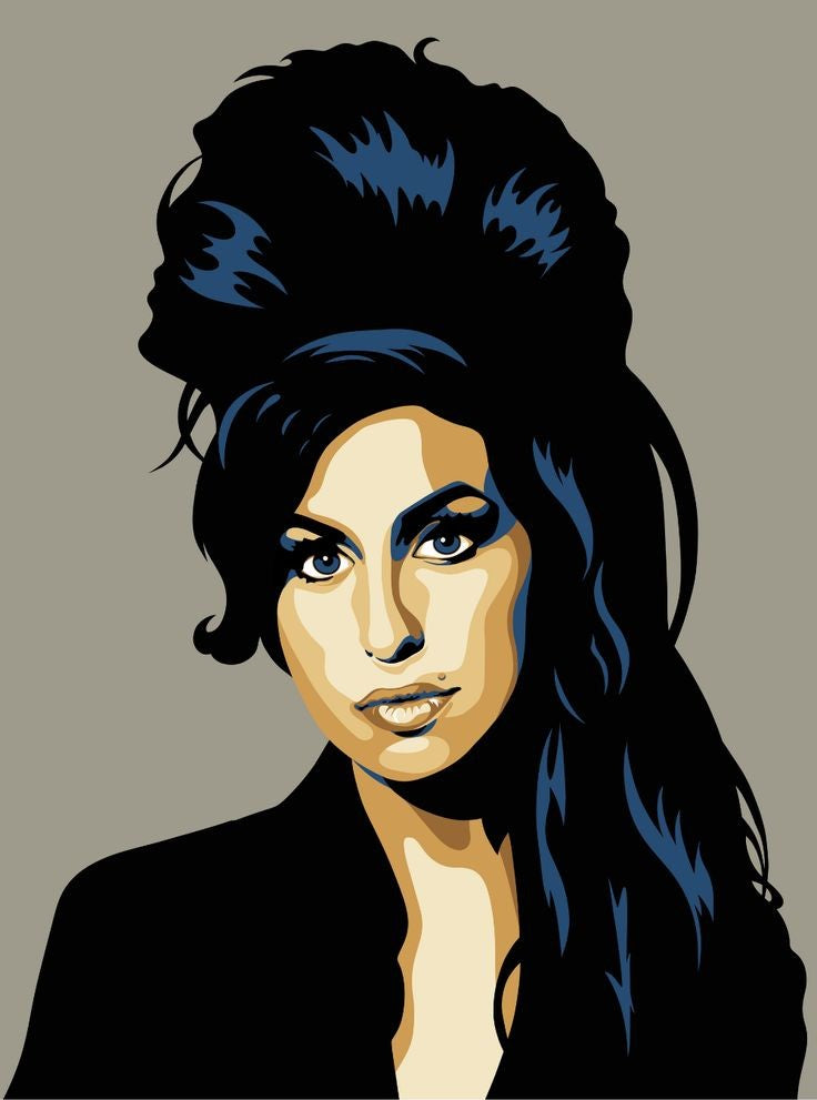 צביעה לפי מספרים - ציור איימי ויינהאוס