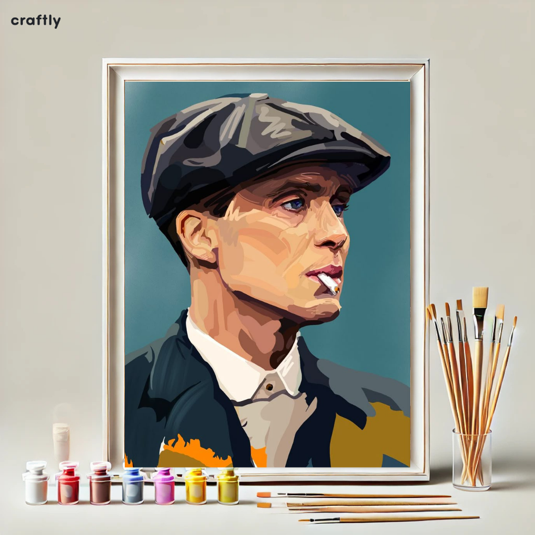 צביעה לפי מספרים - ציור פיקי בליינדר