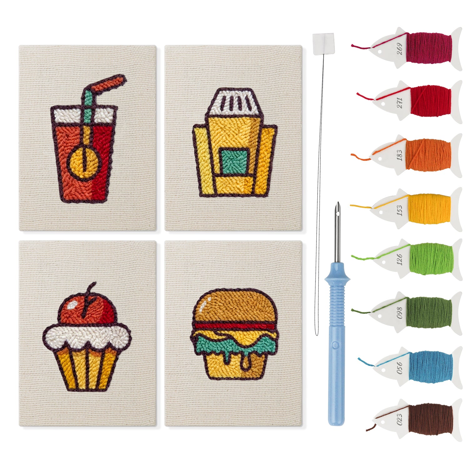 קיט רקמה DIY – מתוקים של שמחה
