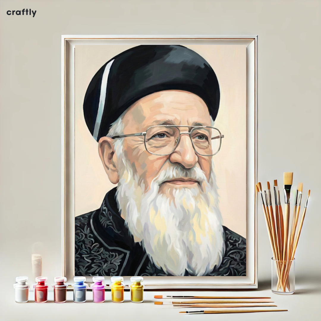 צביעה לפי מספרים – הרב מרדכי אליהו