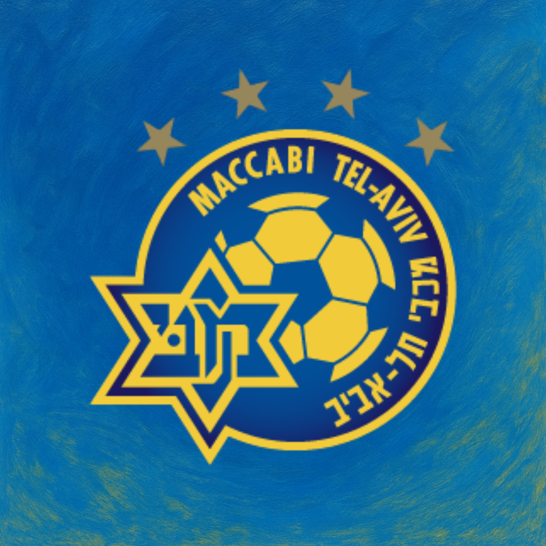 צביעה לפי מספרים - ציור מכבי תל אביב