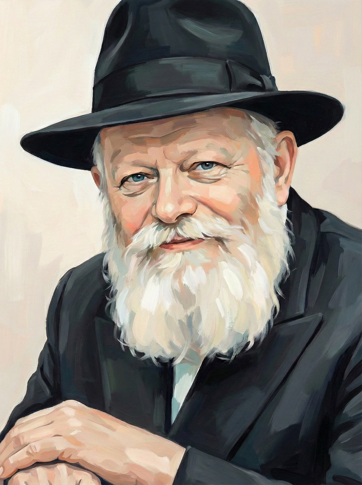 צביעה לפי מספרים – הרבי מליובאוויטש