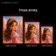 בחירת הגודל